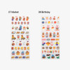 Diary Slim Removable Sticker Pack Ver.5
