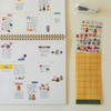 Usage example - Diary Slim Removable Sticker Pack Ver.5