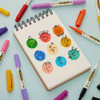 Usage example of Monami Double Ended 36 Colors Permanent Marker Name Pen Set