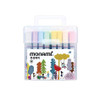 Monami Round Nib 48 Colors Permanent Marker Set