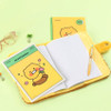 Usage example of Kakao Friends Choonsik A5 Fabric Cover Lined Blank Notebook