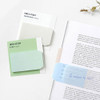 Usage example of Book Friends Pastel Small Index Sticky Notepad