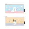 Book Friends Reading Pet Soft Zipper Pencil Case