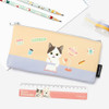 Usage example of Book Friends Reading Pet Soft Zipper Pencil Case