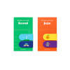Book Friends City Vivid Index Magnetic Bookmark Set