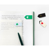 Usage example of Book Friends Literature Vivid Index Magnetic Bookmark Set