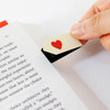 Usage example of Book Friends Literature Vivid Index Magnetic Bookmark Set