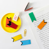 Usage example of Book Friends Vivid Color Index Magnetic Bookmark Set