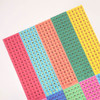 DALPAPER Long Circle Check Alphabet Sticker Pack