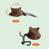 Size - Miffy Boris Small Hat Zipper Pouch with Strap