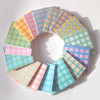 DALPAPER Mix Drawing Check 16 Memo Notepad Pack