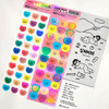 DALPAPER Heart Smile Slim Hologram Sticker