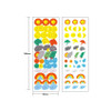 Size - DALPAPER Today's Weather Slim Paper Sticker