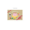 03 Cake Cherry - DALPAPER Surprise Cake Paper Postcard