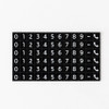 Magnetic Number Strips - Romane Brunch Brother Parking Contact Number Plate Ver2