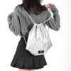 Usage example of Pleple Vela Fabric Drawstring Backpack