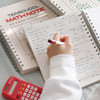 Usage example of Indigo Tenschool 250 Math Notebook
