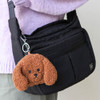 Usage example of Dailylike Animal Face Zipper Card Case keyring