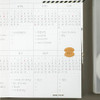 Yearly plan - Paperian Lists To Live By 3 Row B6 Undated Weekly Planner