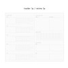 Tracker & Review - Be On D Daily Sequence 1 Month Hourly Schedule Undated Daily Planner