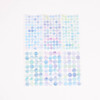 Pack of 6 sheets - Appree Noon Sea Circle Removable Sticker Pack 6 Sheets