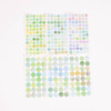 Pack of 6 sheets - Appree Day Sea Circle Removable Sticker Pack 6 Sheets