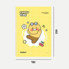 Size - Kakao Friends Say Cheese Wirebound B5 Lined Notebook