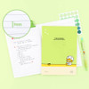 7mm lined spacing - Kakao Friends Standard A5 Lined Notebook
