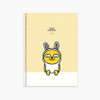 Muzi - Kakao Friends Free B5 Spiral Bound Blank Notebook