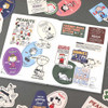 Usage example of PEANUTS Snoopy Paper Sticker Pack