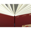 Opens flat - PEANUTS Snoopy Daily A5 Grid Notebook With Message Card