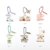 Option - PEANUTS Snoopy Acrylic Keyring With Color Ball Chain