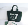 PEANUTS Snoopy Vintage Cotton Daily Tote Bag With Keyring