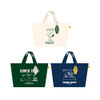 PEANUTS Snoopy Vintage Cotton Daily Tote Bag With Keyring
