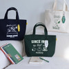 PEANUTS Snoopy Vintage Cotton Daily Tote Bag With Keyring