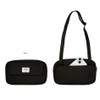 Black - Antenna Shop Table Talk Family Travel Crossbody bag