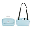 Morning Blue - Antenna Shop Table Talk Family Travel Crossbody bag