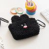 Pompom - Romane Brunch Brother Boucle Card Case Wallet Ver2