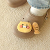 Usage example of Kakao Friends Choonsik Face Plush Shoes Charm Set