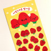 Detail of pureureum design Sweet Strawberry Holographic Sticker