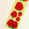 Detail of pureureum design Big Strawberry Holographic Sticker