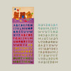 Holographic stickers - pureureum design Cupid Bear's Alphabet Holographic Sticker