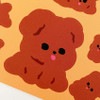Detail of pureureum design Titi And Pupu Paper Sticker