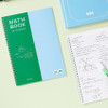 Usage example of Antenna Shop Build Up Math B5 Grid Notebook
