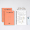 Coral - Antenna Shop Make Study Habit B5 Lined Notebook