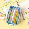 Usage example of Kakao Friends Choonsik Partition Zipper Pouch