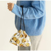String - Kakao Friends Choonsik Pattern Cotton Drawstring Pouch