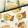 Cotton zipper bag - Kakao Friends Choonsik Pattern Medium Cotton Flat Pouch