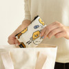 Small size - Kakao Friends Choonsik Pattern Small Cotton Flat Pouch