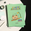 03 Green - Iconic Doodle B5 Spiral Lined Notebook